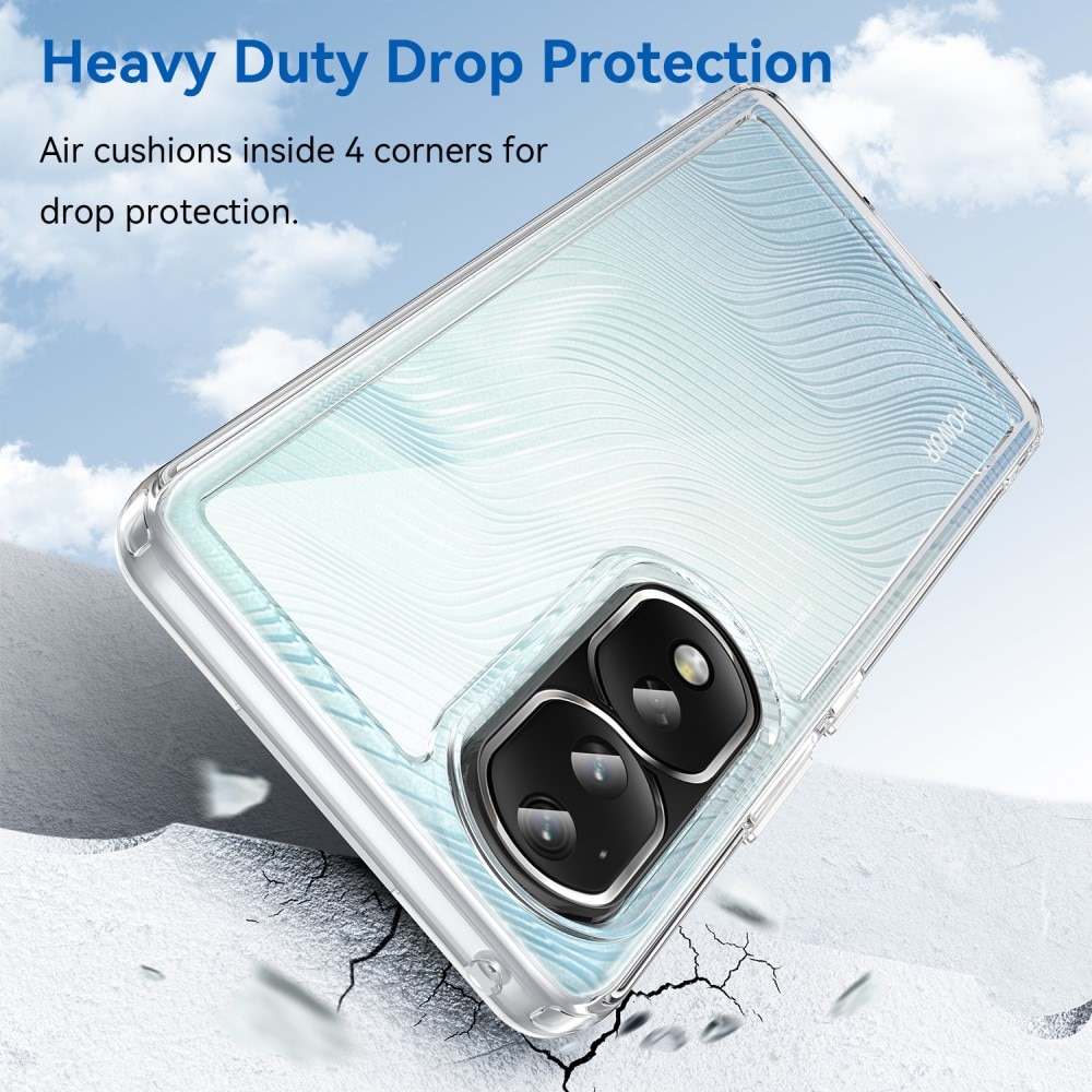 Honor 80 Pro Crystal Hybrid Case Transparent