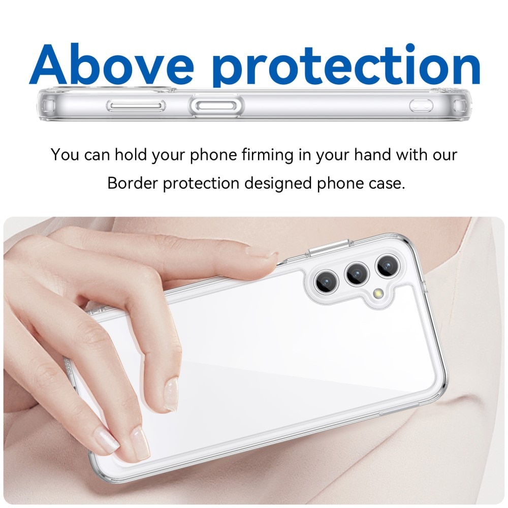 Samsung Galaxy A14 Crystal Hybrid Case Transparent