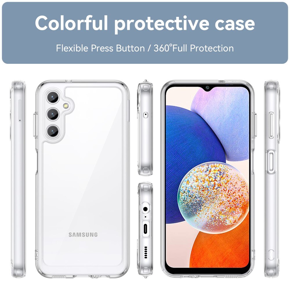Samsung Galaxy A14 Hybrid Case Transparent
