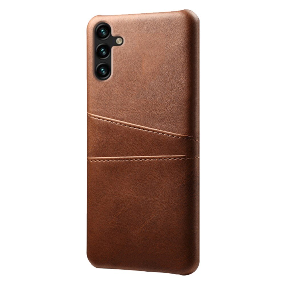 Samsung Galaxy A54 Card Slots Case Brown