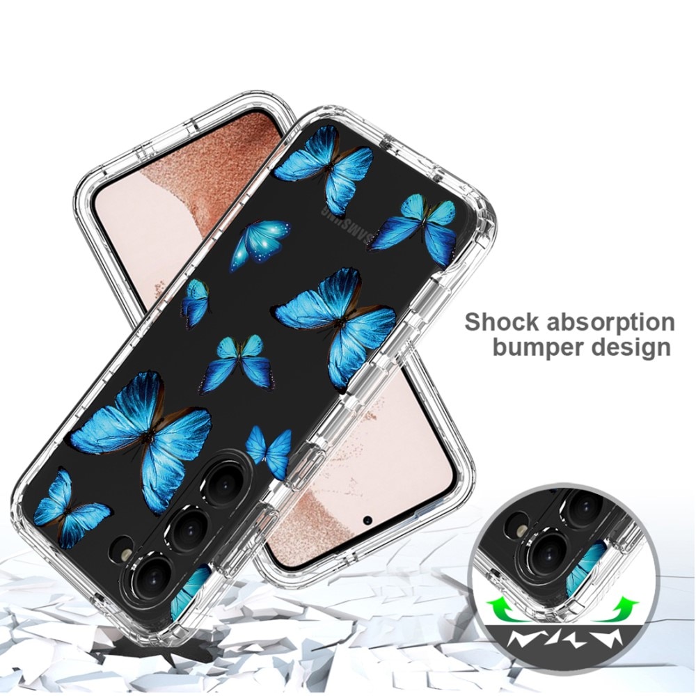 Samsung Galaxy S23 Full Cover Case Butterflies
