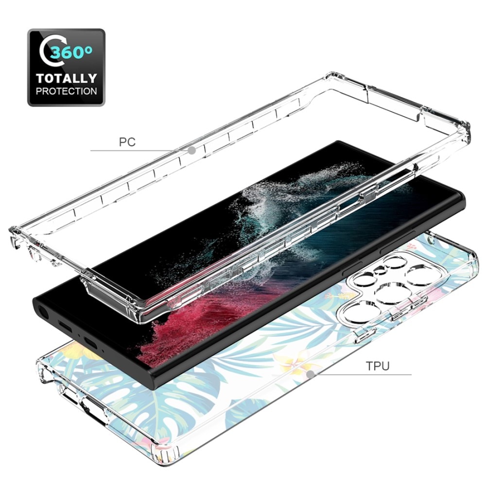 Samsung Galaxy S23 Ultra Full Cover Case Jungle