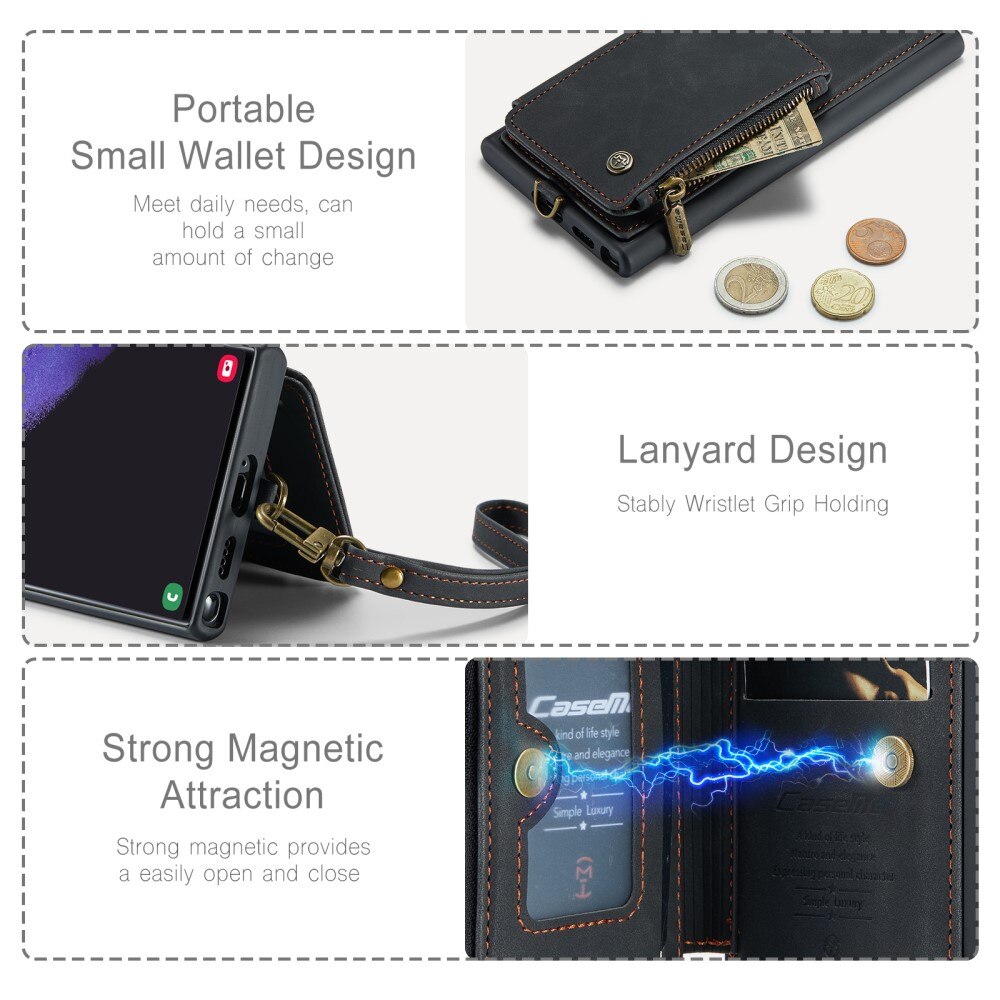 Samsung Galaxy S23 Ultra Multi-Slot Case Black