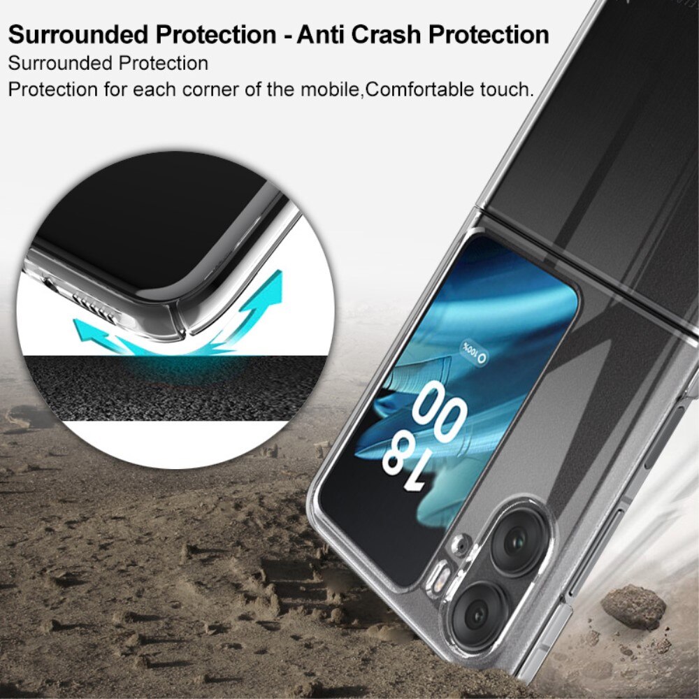 Oppo Find N2 Flip Air Case Crystal Clear