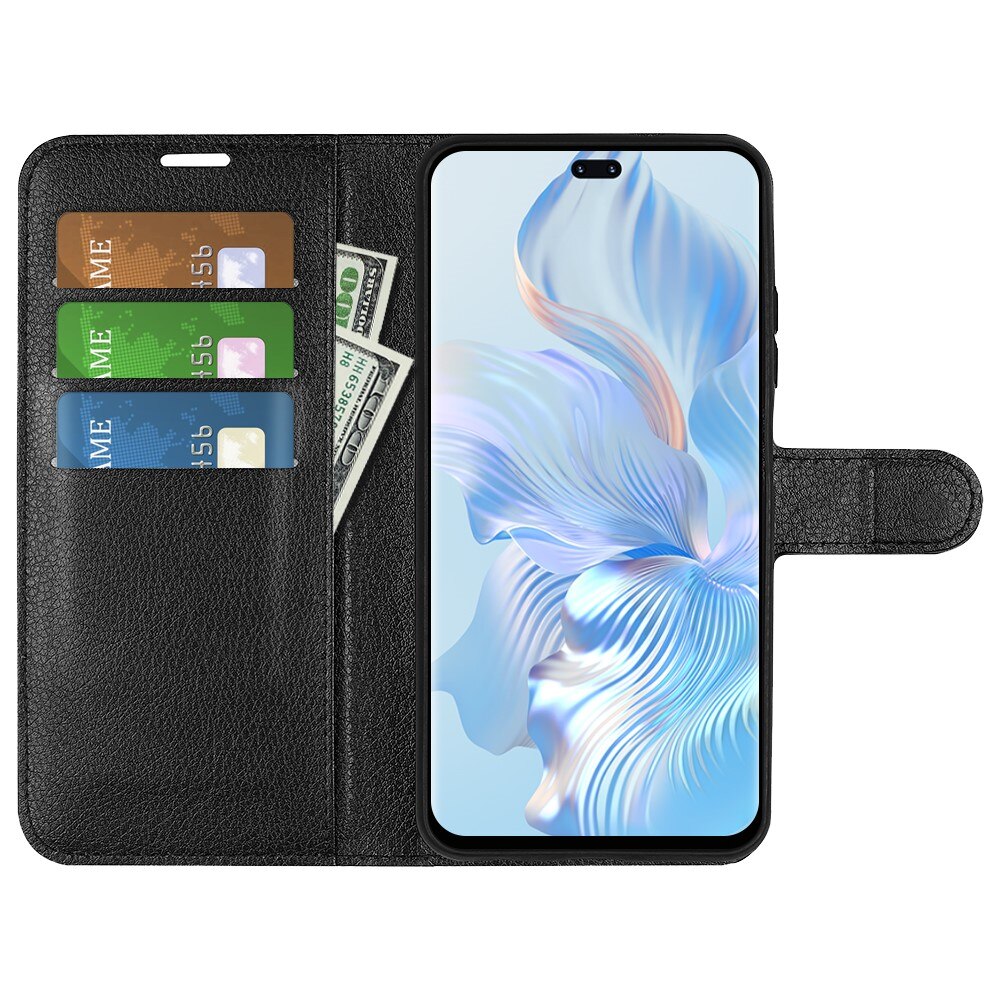 Honor  Wallet Book Cover Black