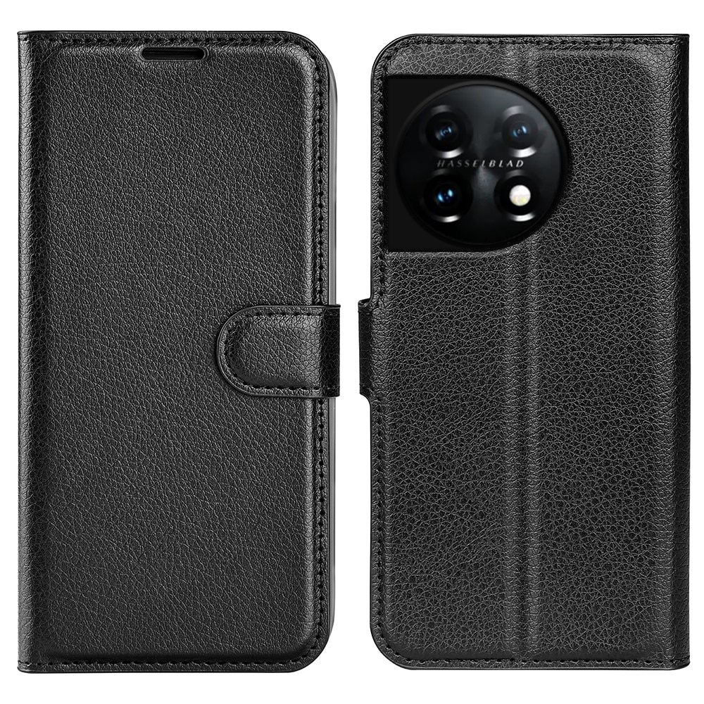 OnePlus 11 Wallet Book Cover Black