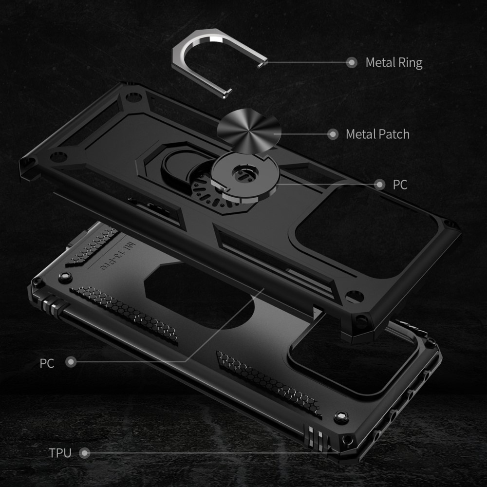 Xiaomi 13 Pro Hybrid Case Tech Ring Black