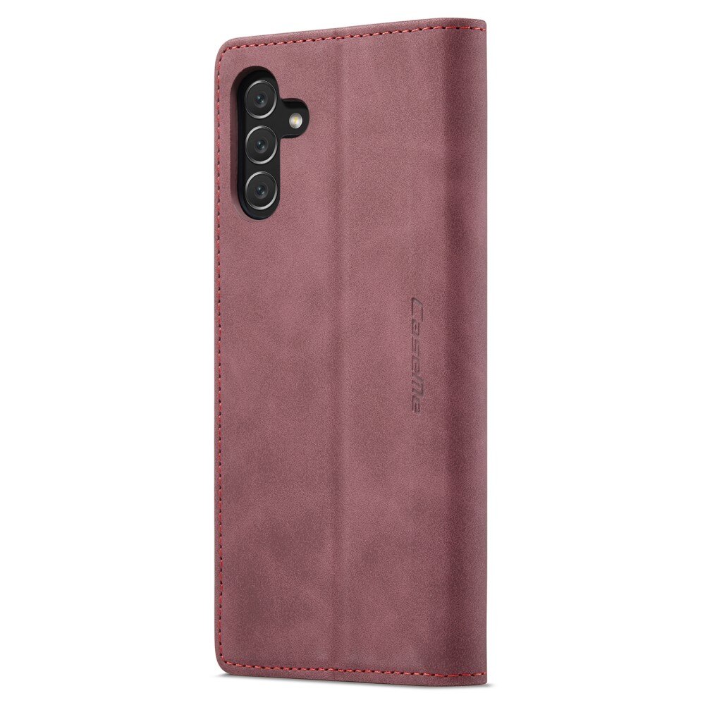 Samsung Galaxy A14 Slim Wallet Case Red