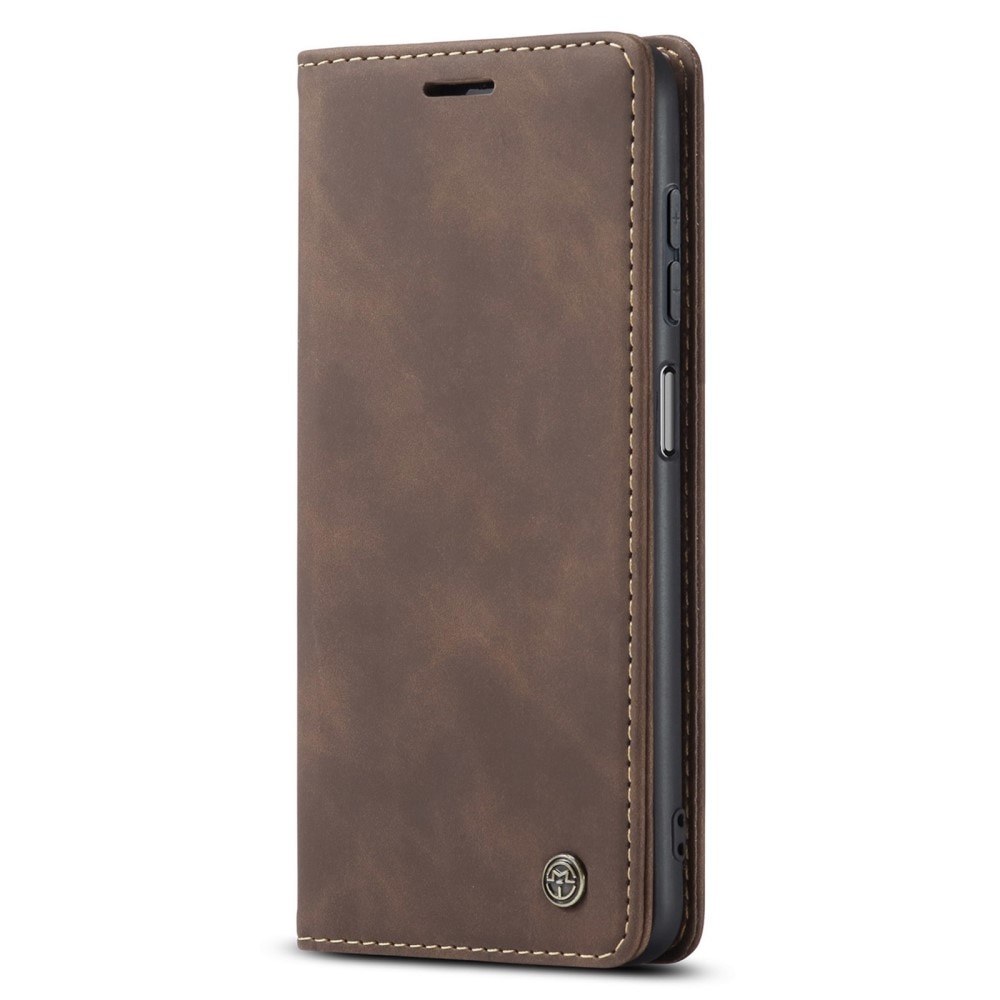 Samsung Galaxy A14 Slim Wallet Case Brown