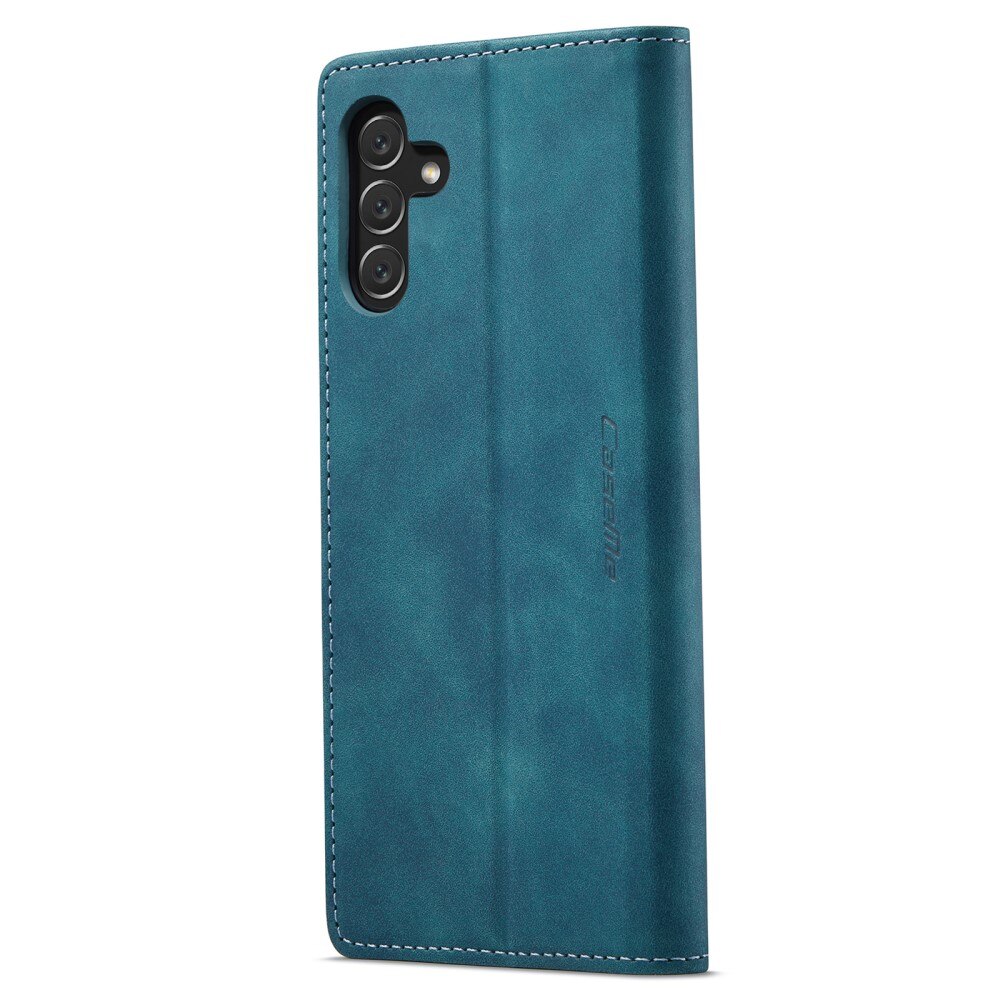 Samsung Galaxy A14 Slim Wallet Case Blue