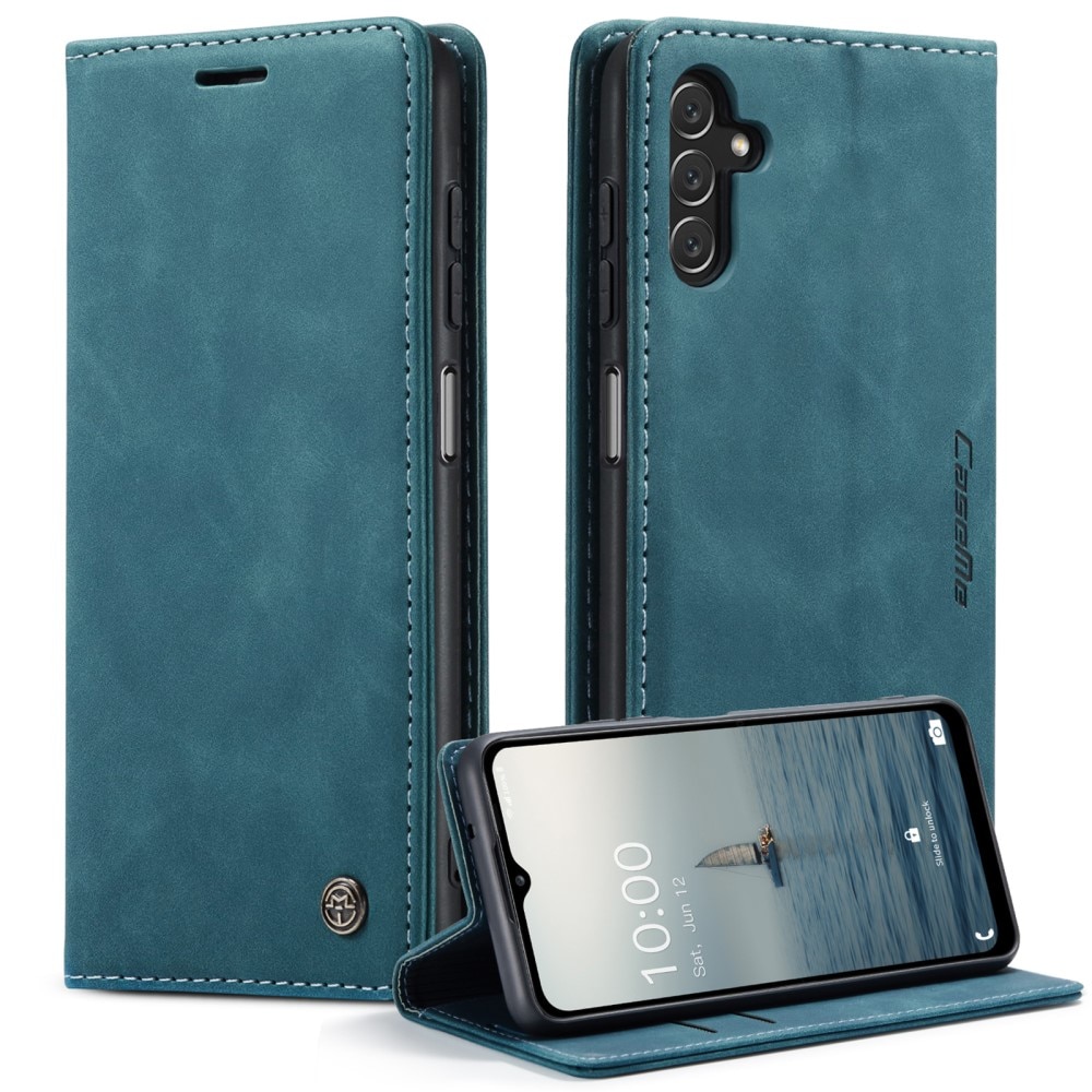 Samsung Galaxy A14 Slim Wallet Case Blue