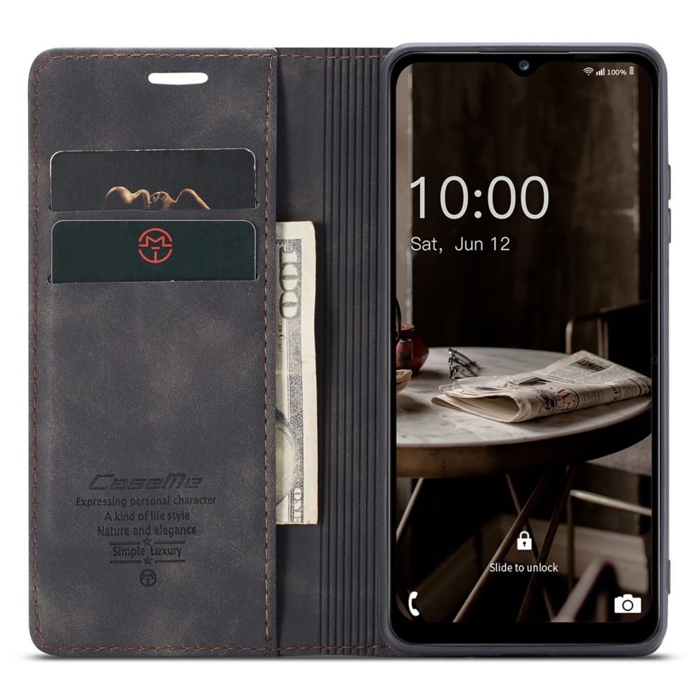 Samsung Galaxy A34 Slim Wallet Case Black