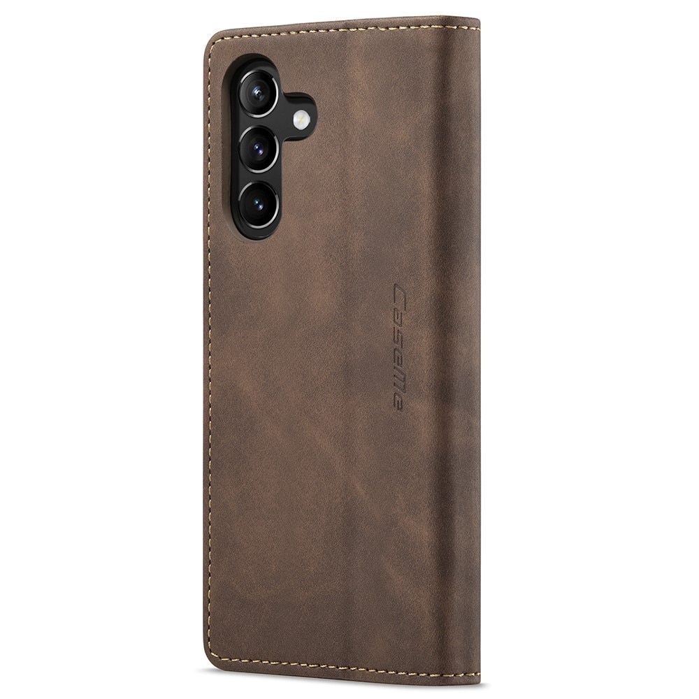 Samsung Galaxy A54 Slim Wallet Case Brown