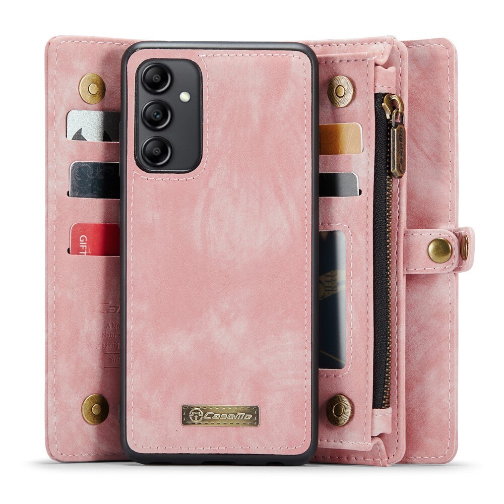 Samsung Galaxy A14 Multi-slot Wallet Case Pink