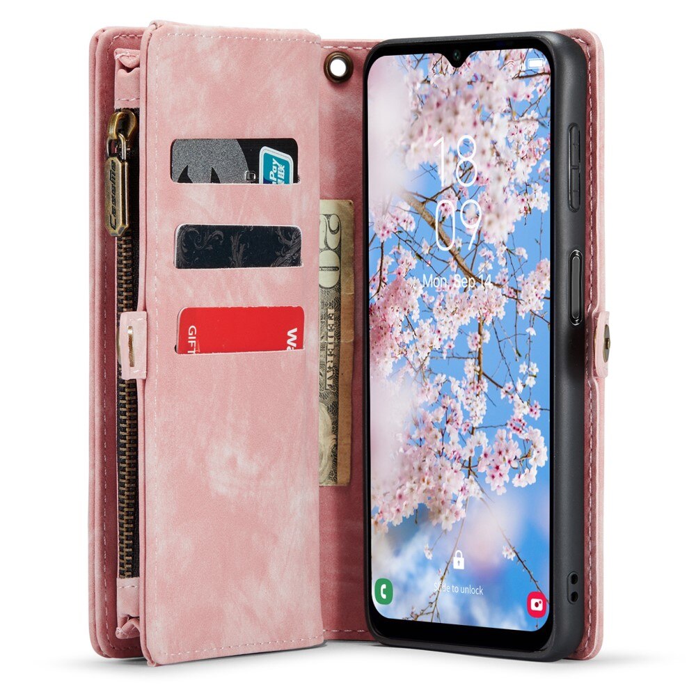 Samsung Galaxy A14 Multi-slot Wallet Case Pink