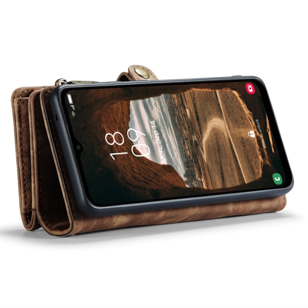 Samsung Galaxy A14 Multi-slot Wallet Case Brown