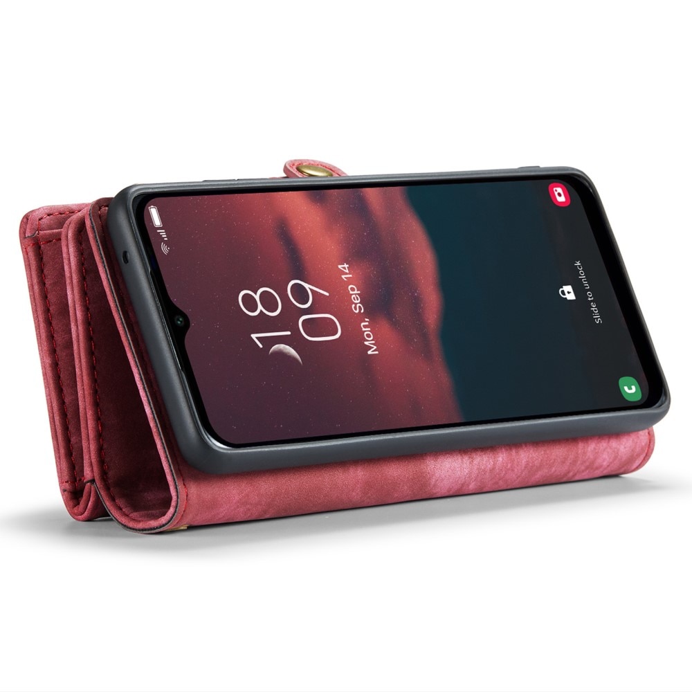 Samsung Galaxy A14 Multi-slot Wallet Case Red