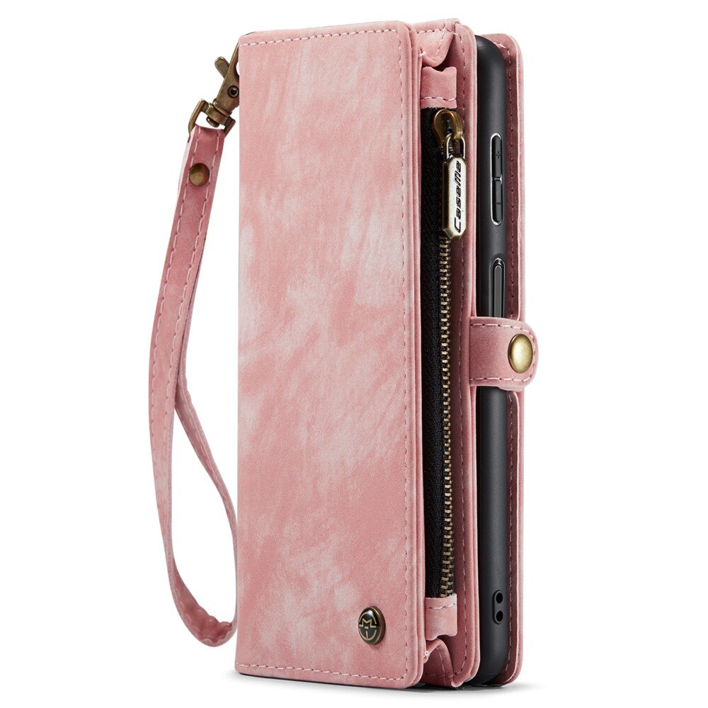 Samsung Galaxy A34 Multi-slot Wallet Case Pink