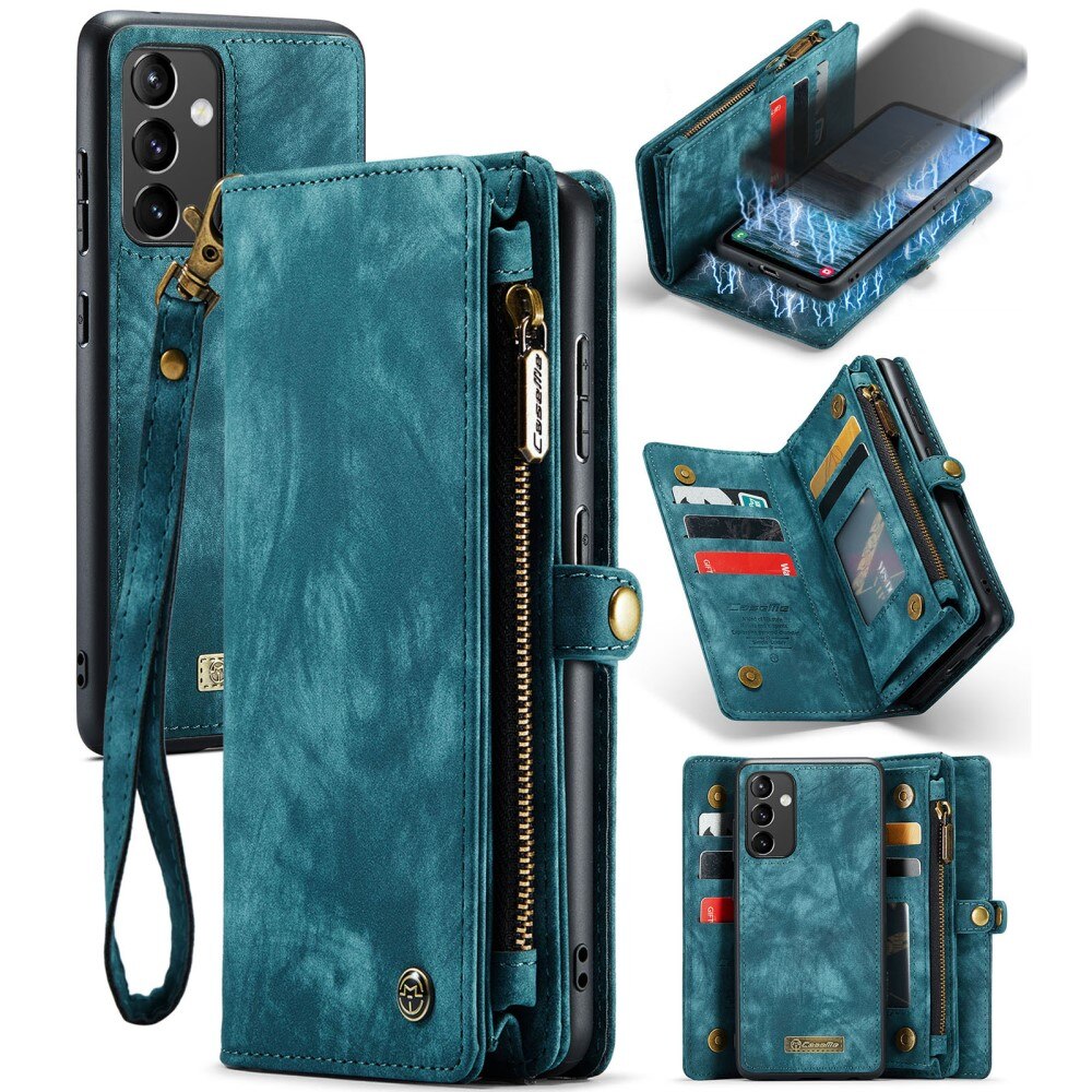 Samsung Galaxy A05s Multi-slot Wallet Case Blue