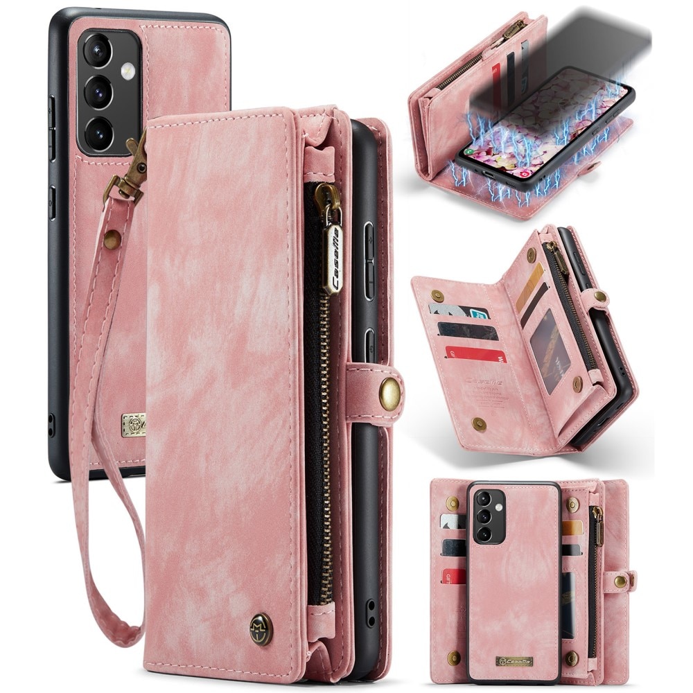 Sony Xperia 10 VI Multi-slot Wallet Case Pink