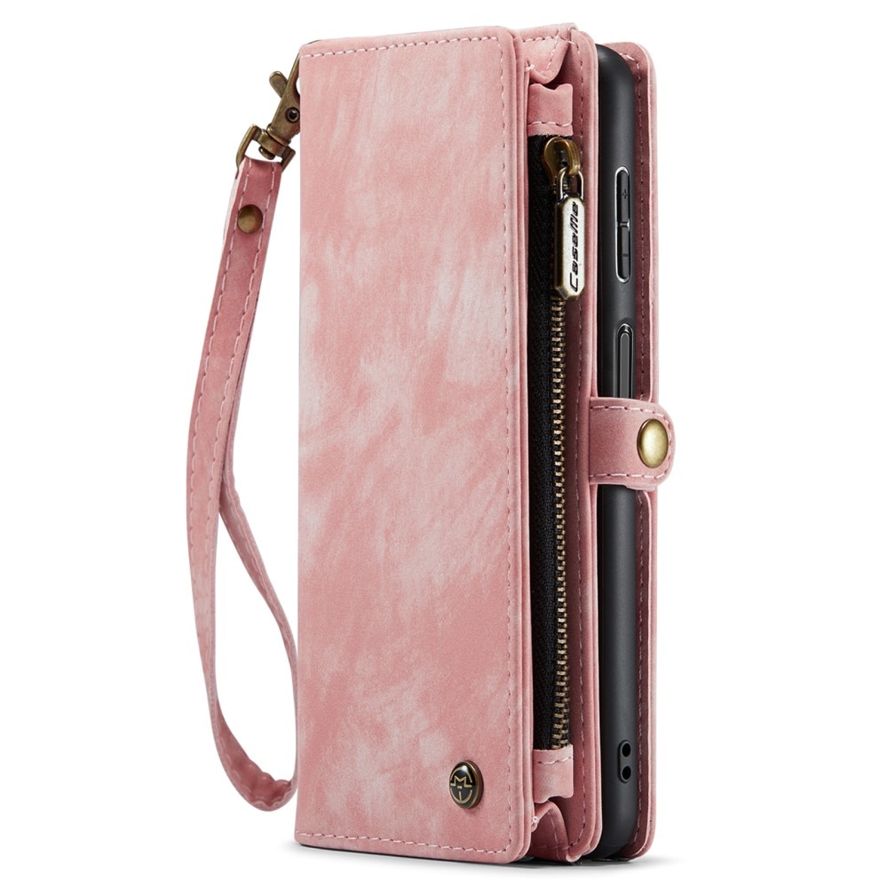 Samsung Galaxy A54 Multi-slot Wallet Case Pink