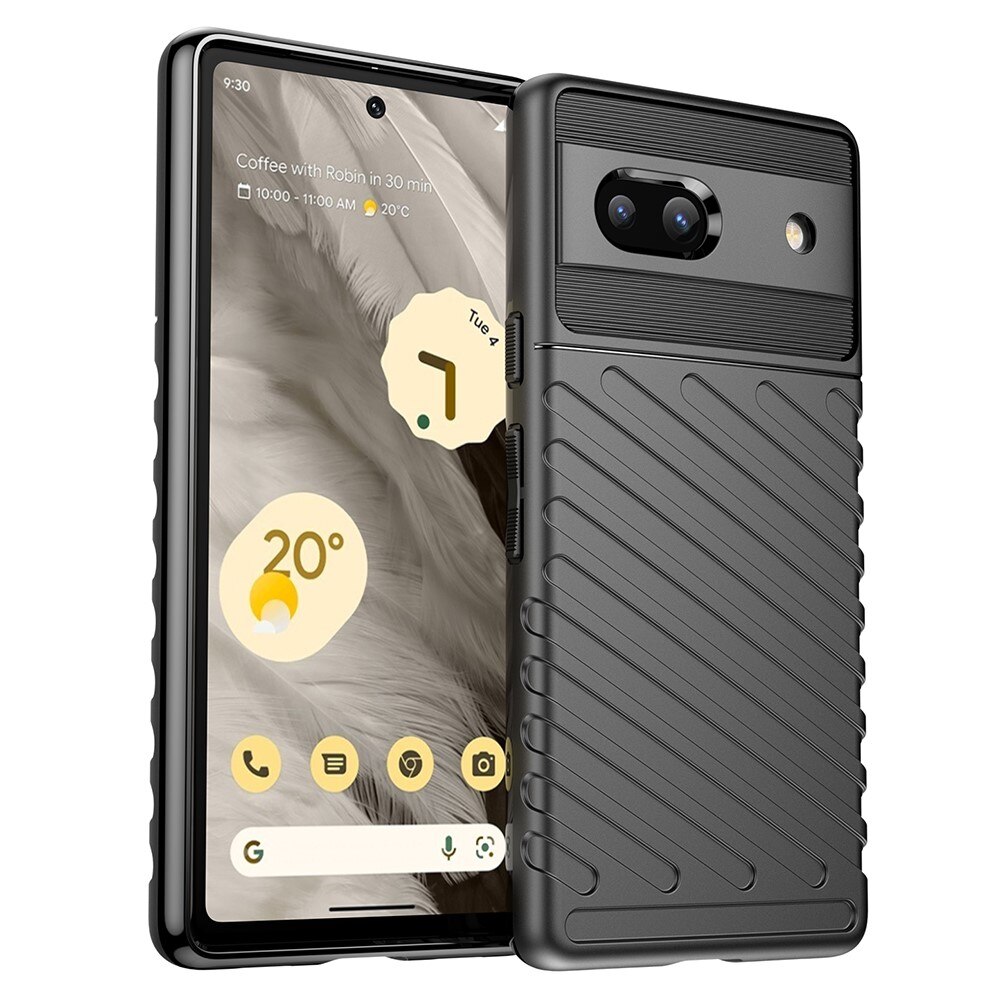 Google Pixel 7a Thunder TPU Case Black