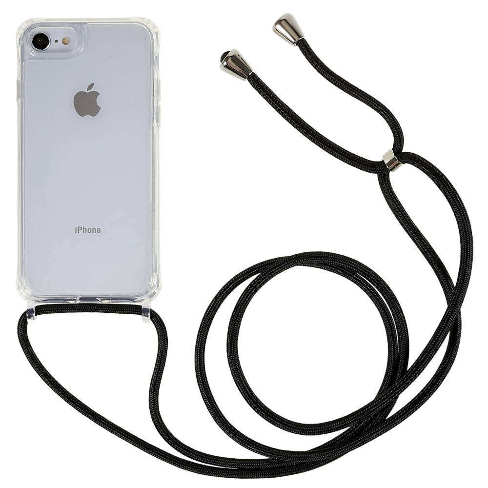 iPhone 8 Cover Neck Strap Transparent