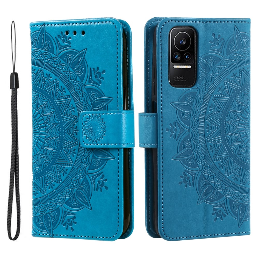 Xiaomi 13 Lite Leather Cover Mandala Blue