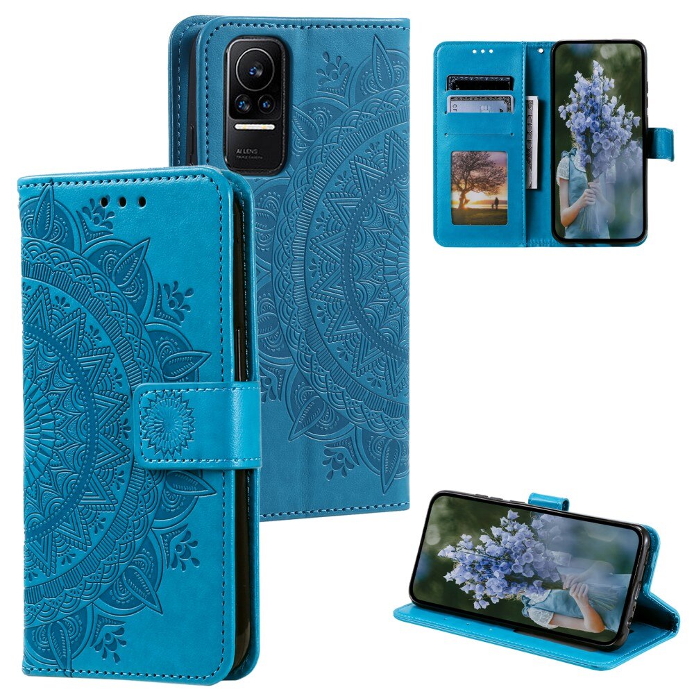 Xiaomi 13 Lite Leather Cover Mandala Blue