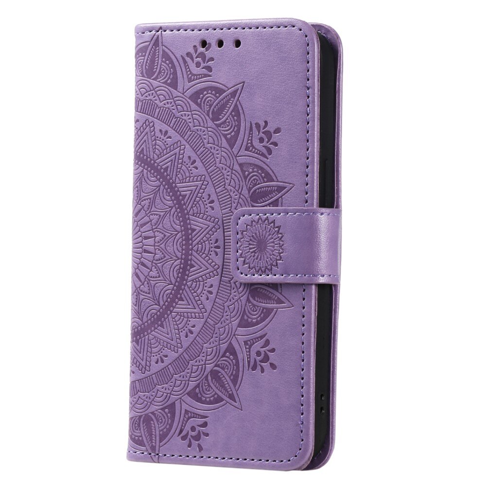 Xiaomi 13 Lite Leather Cover Mandala Purple