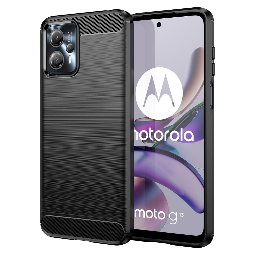 Motorola Moto G23 Brushed TPU Case Black