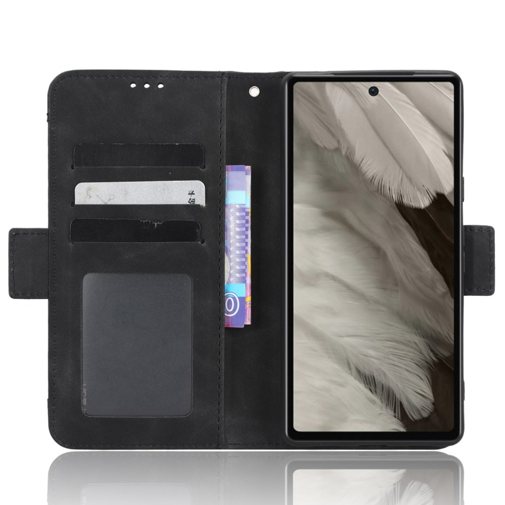 Google Pixel 7a Multi Wallet Case Black