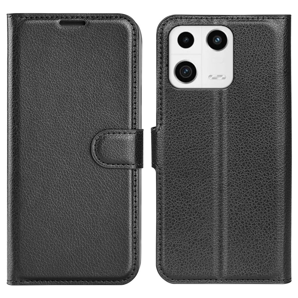 Xiaomi 13 Wallet Book Cover Black