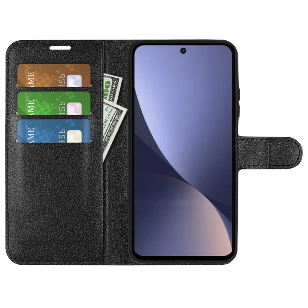 Xiaomi 13 Wallet Book Cover Black