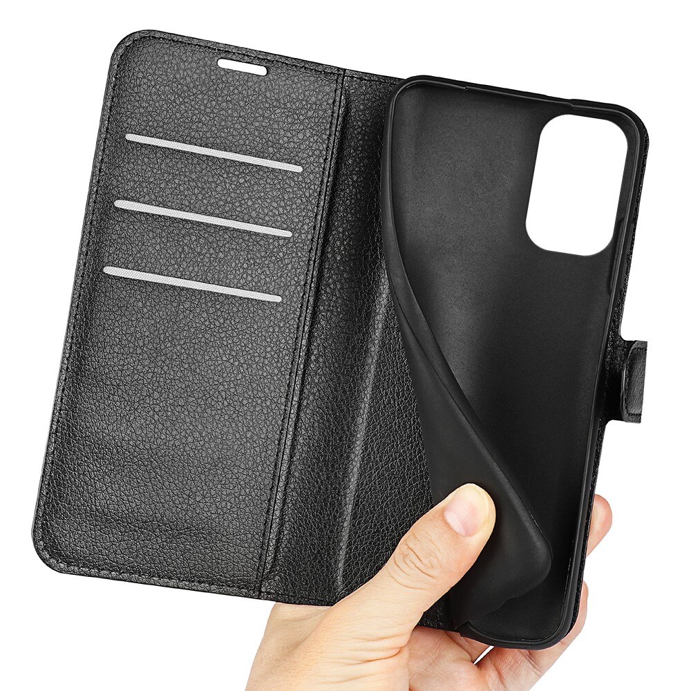 Nokia X30 Wallet Book Cover Black