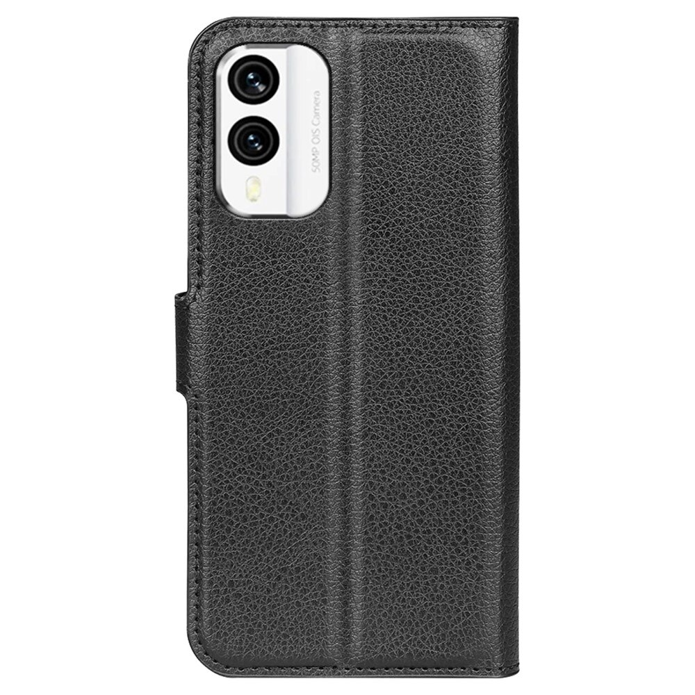 Nokia X30 Wallet Book Cover Black