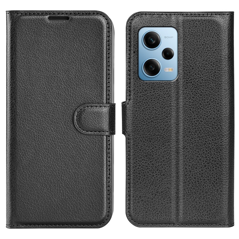 Xiaomi Redmi Note 12 Pro 5G Wallet Book Cover Black