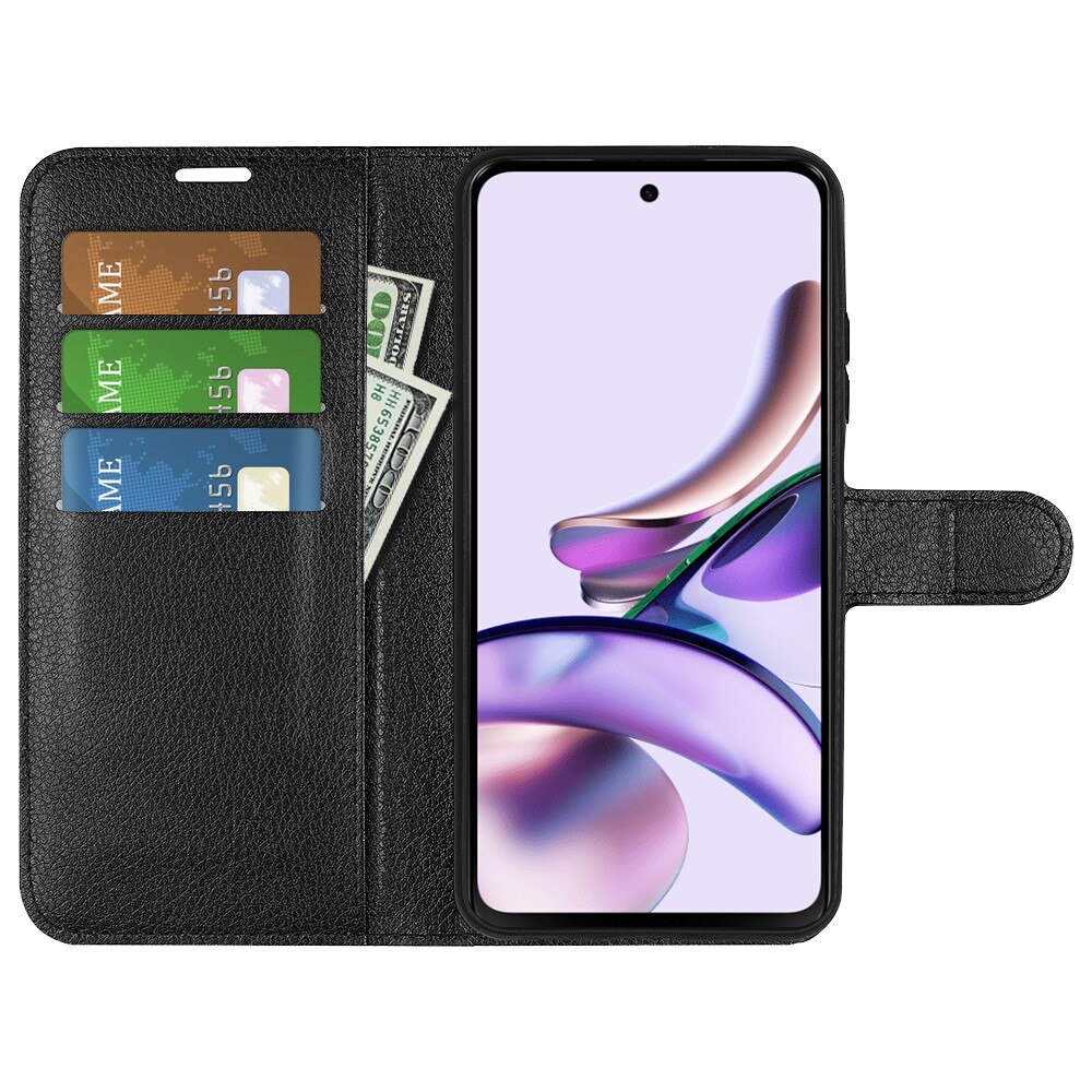 Motorola Moto G13 Wallet Book Cover Black