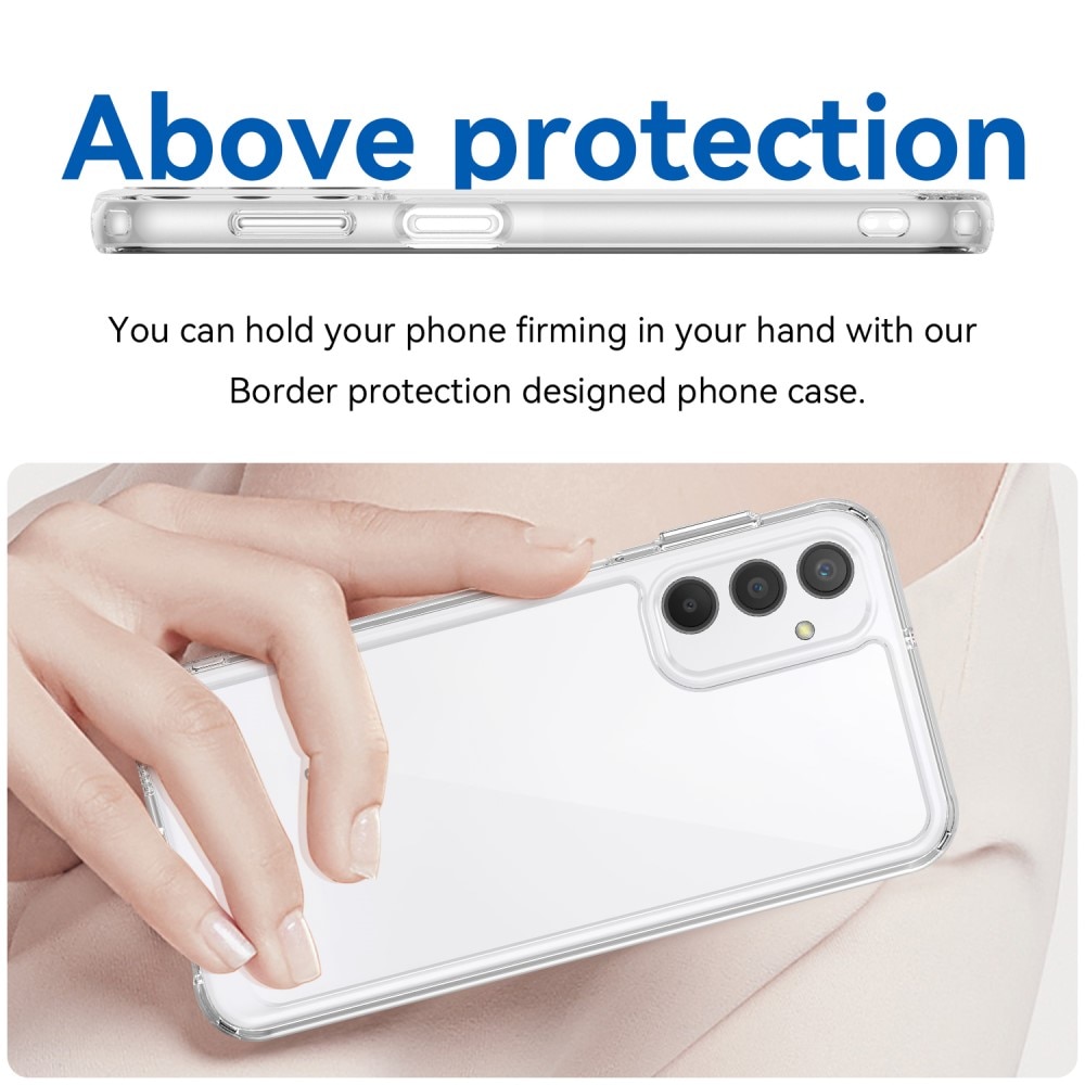 Samsung Galaxy A24 Crystal Hybrid Case Transparent