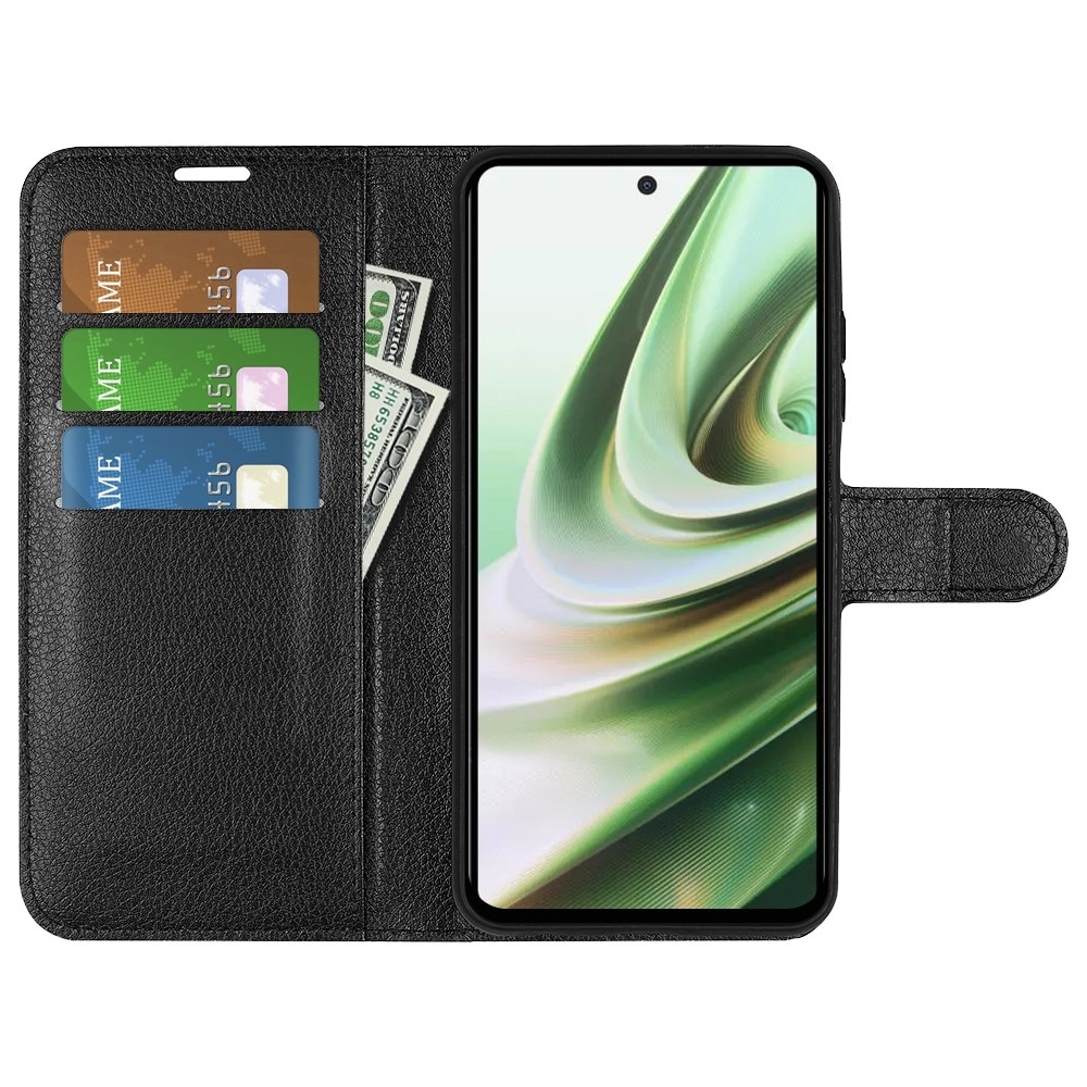 OnePlus Nord CE 3 Lite Wallet Book Cover Black