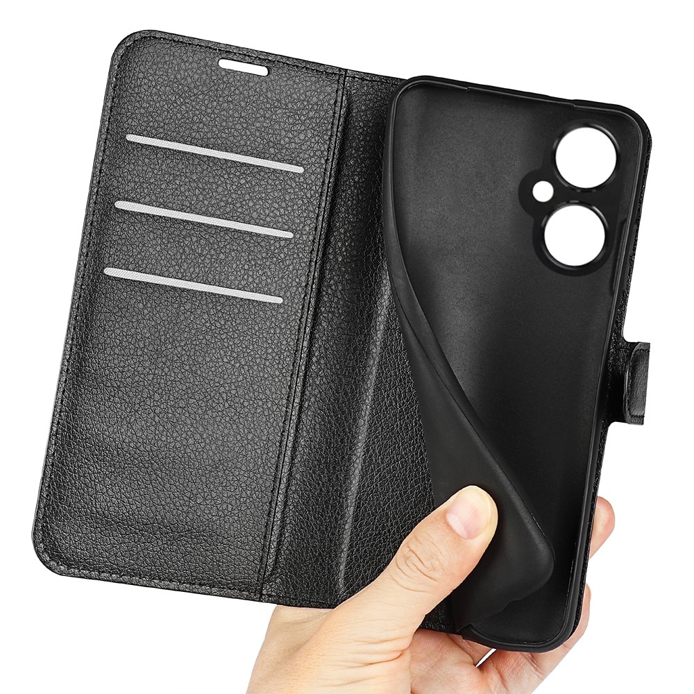 OnePlus Nord CE 3 Lite Wallet Book Cover Black