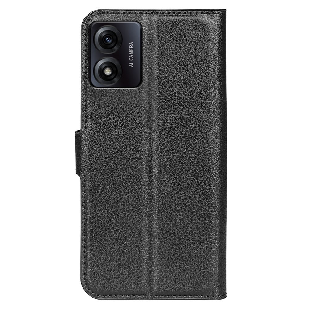 Motorola Moto E13 Wallet Book Cover Black