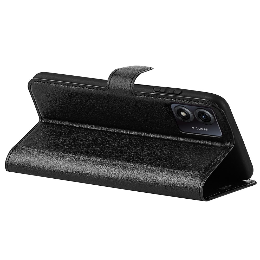 Motorola Moto E13 Wallet Book Cover Black