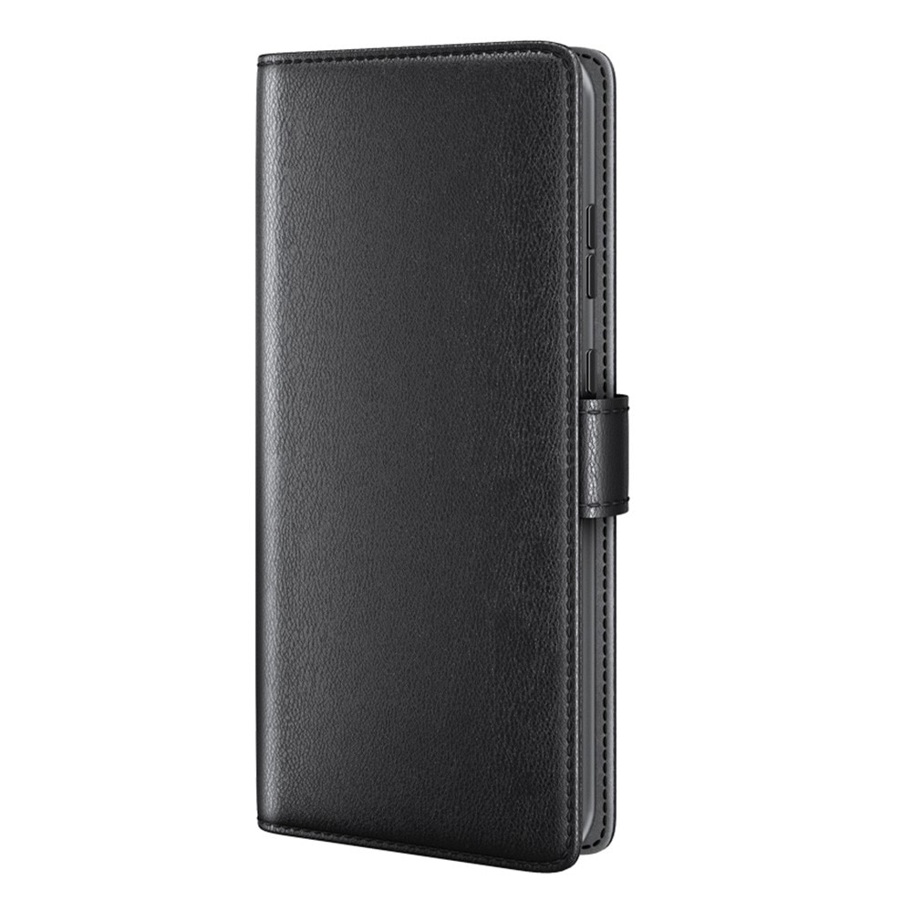 OnePlus Nord CE 3 Lite Genuine Leather Wallet Case Black