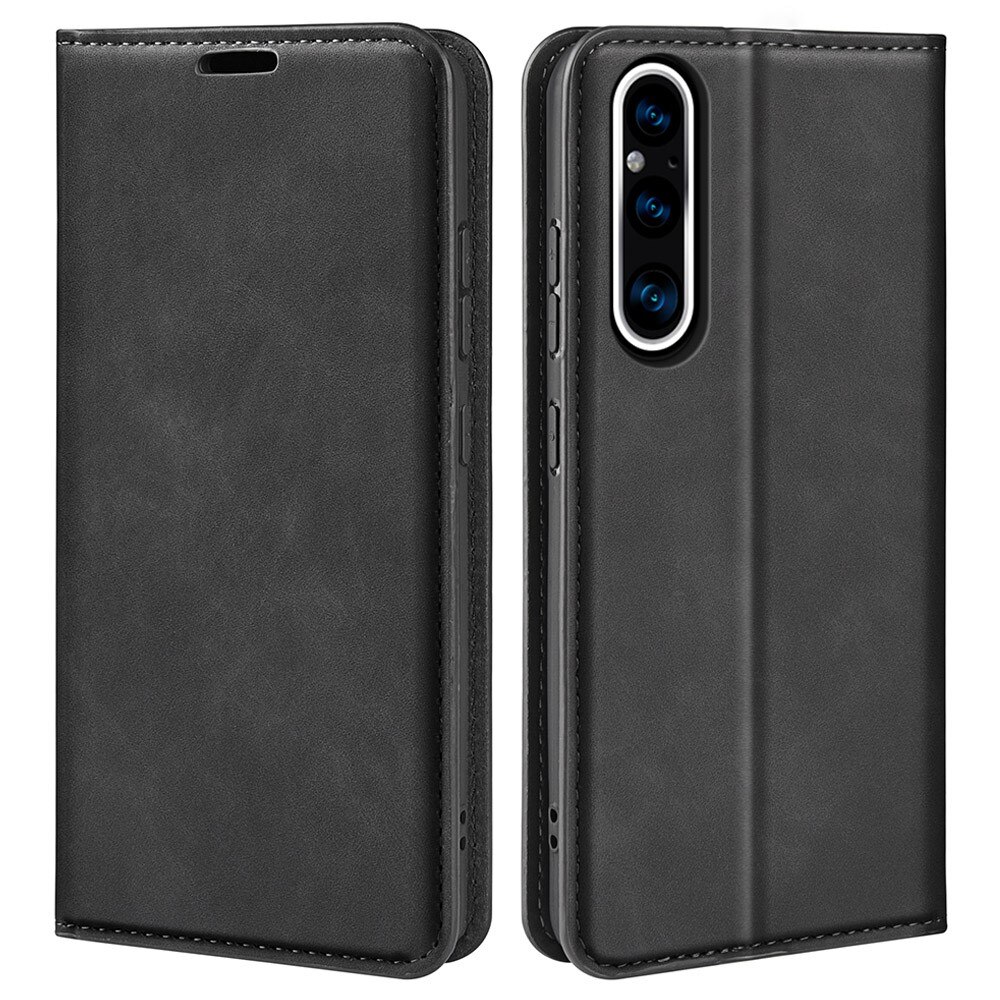 Sony Xperia 1 VI Slim Wallet Case Black