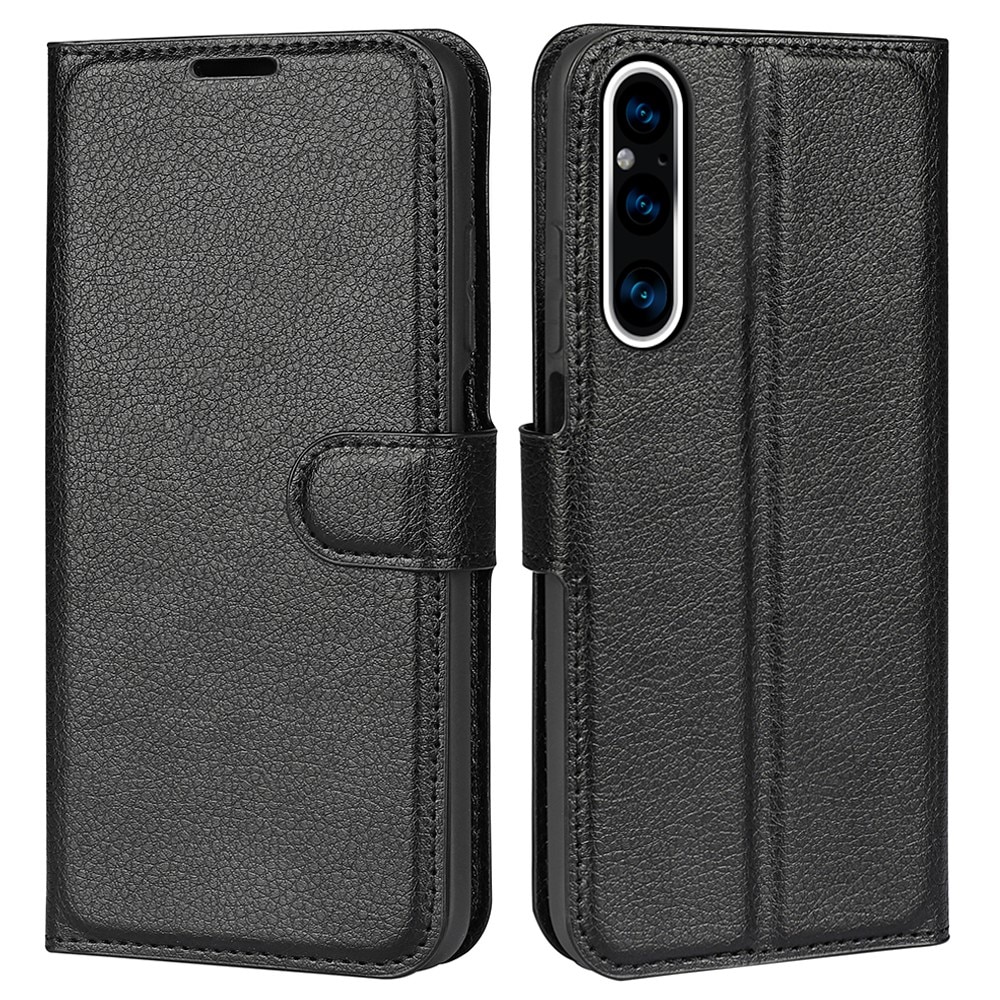 Sony Xperia 1 V Wallet Book Cover Black