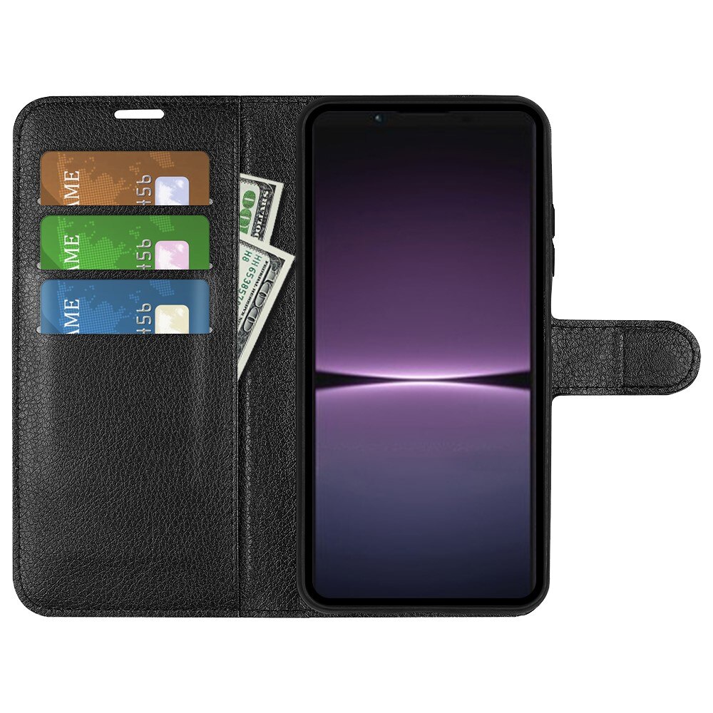 Sony Xperia 1 V Wallet Book Cover Black