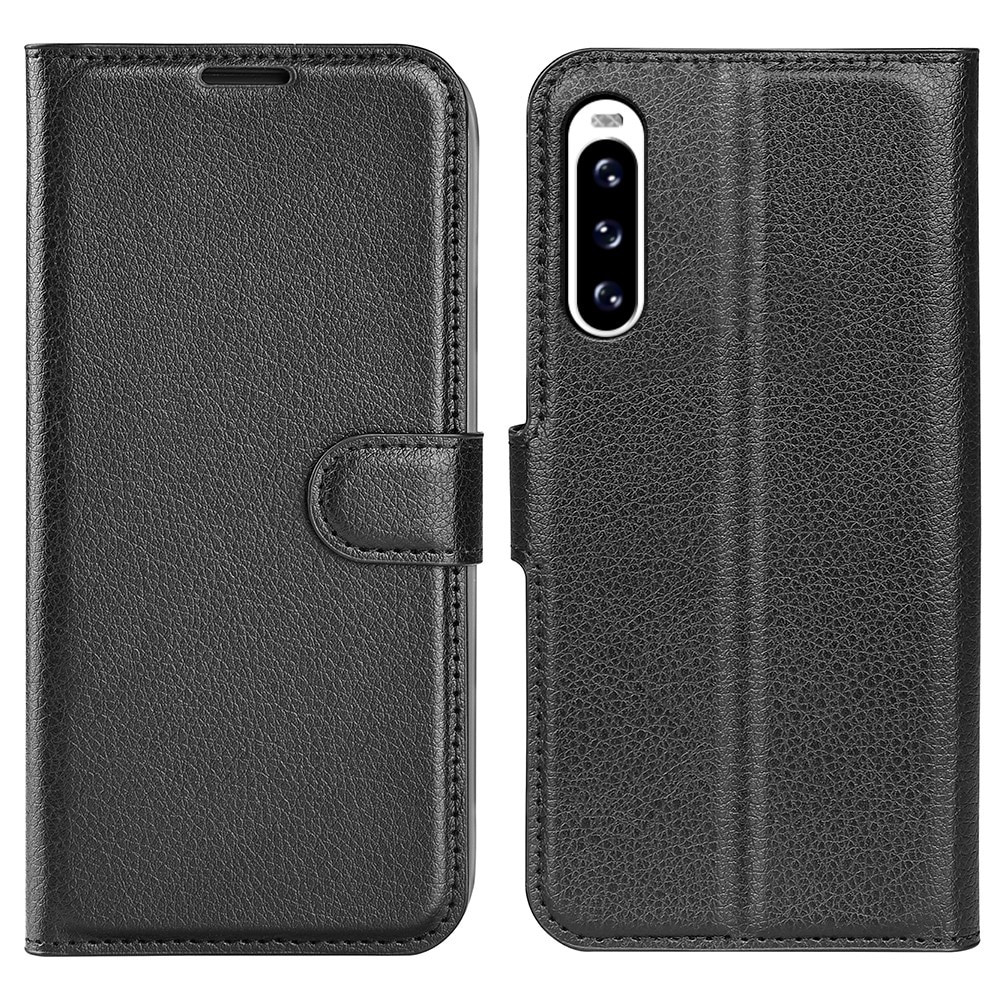 Sony Xperia 10 V Wallet Book Cover Black