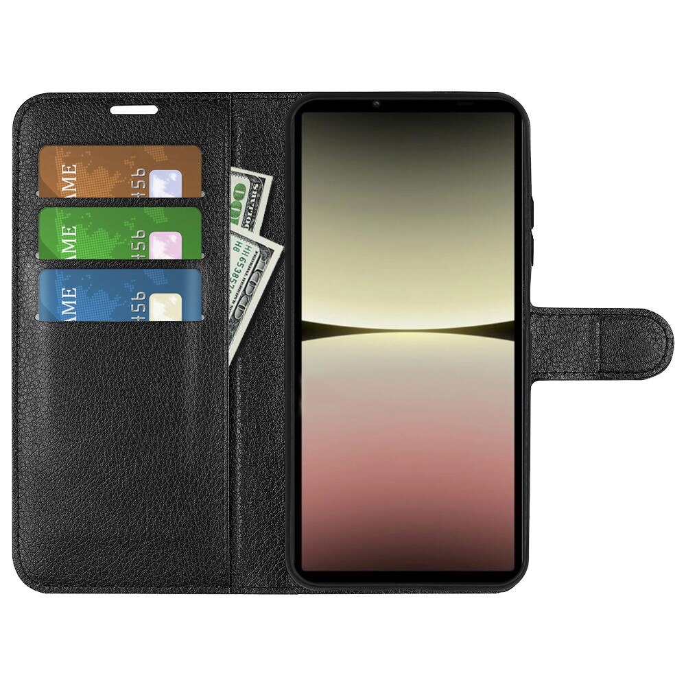 Sony Xperia 10 V Wallet Book Cover Black