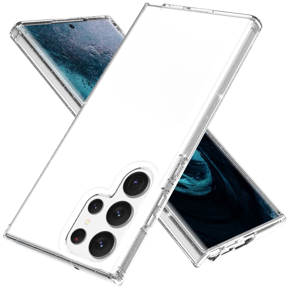 Samsung Galaxy S23 Ultra TPU Case Glitter Transparent